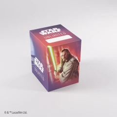 Star Wars Unlimited: Soft Crate with Token Box - Qui-Gon Jinn